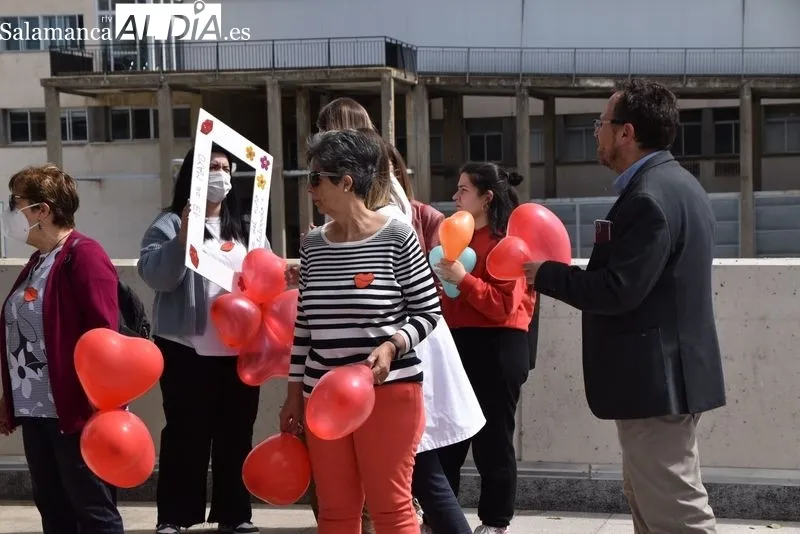 Actos en Salamanca por el Día Nacional de la Infancia y de la Adolescencia Hospitalizada. Foto: Vanesa Martins