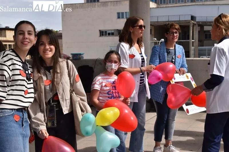 Actos en Salamanca por el Día Nacional de la Infancia y de la Adolescencia Hospitalizada. Foto: Vanesa Martins