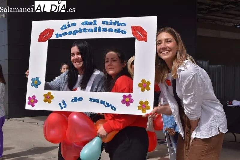 Actos en Salamanca por el Día Nacional de la Infancia y de la Adolescencia Hospitalizada. Foto: Vanesa Martins
