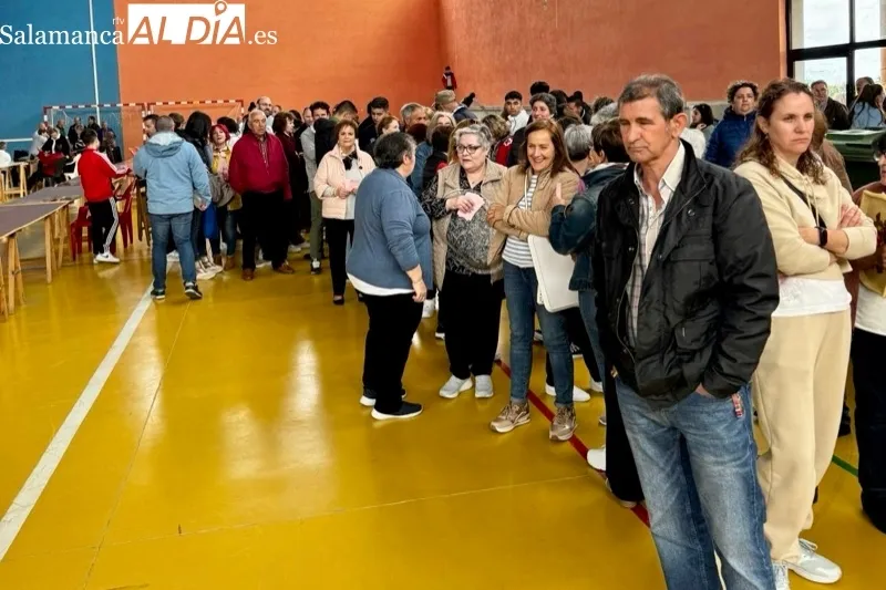 Cantalpino celebra su multitudinaria comida de San Isidro