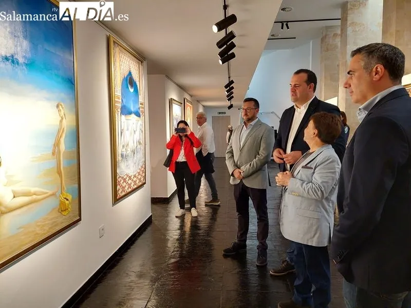 Exposición 'Fusión' del salmantino Ángel Gómez Mateo en la Torre de los Anaya. Foto: Berta Joven