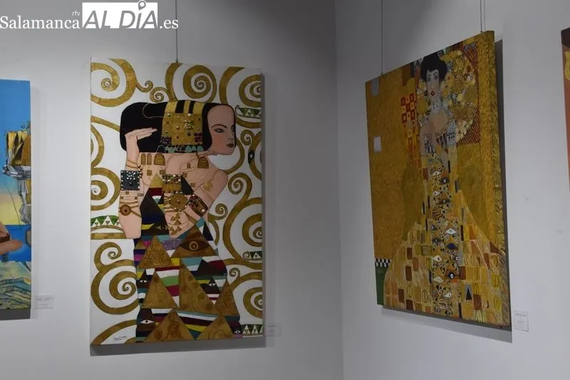 Exposición de Ana Julián en el Casino de Salamanca. Foto de Vanesa Martins