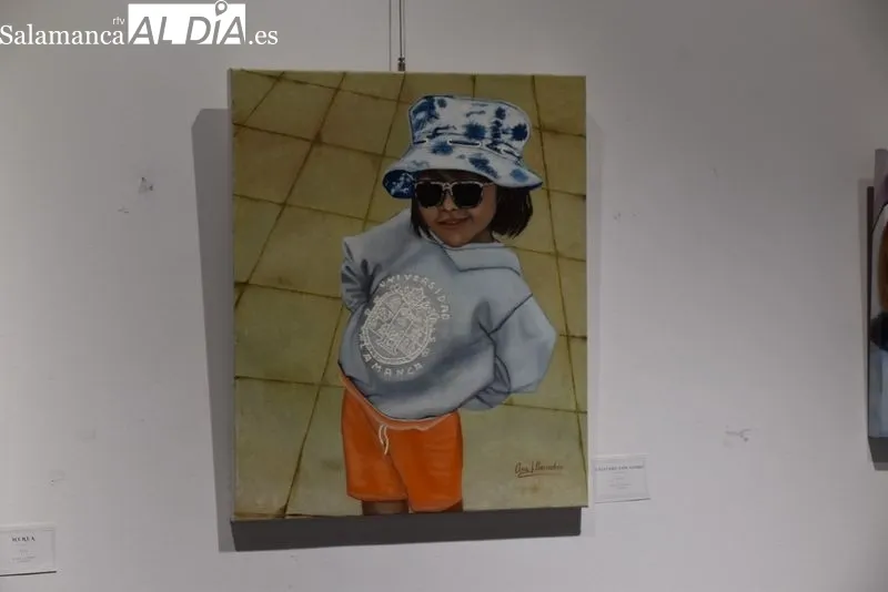 Exposición de Ana Julián en el Casino de Salamanca. Foto de Vanesa Martins