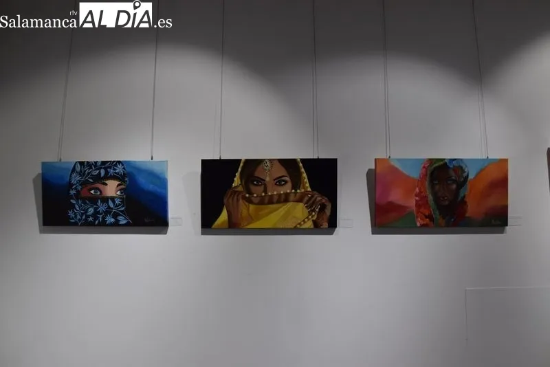 Exposición de Ana Julián en el Casino de Salamanca. Foto de Vanesa Martins
