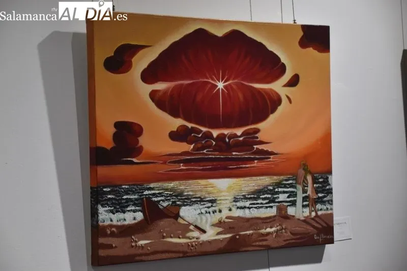 Exposición de Ana Julián en el Casino de Salamanca. Foto de Vanesa Martins