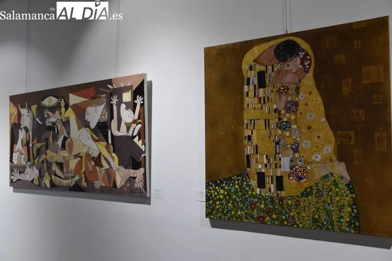 Exposición de Ana Julián en el Casino de Salamanca. Foto de Vanesa Martins