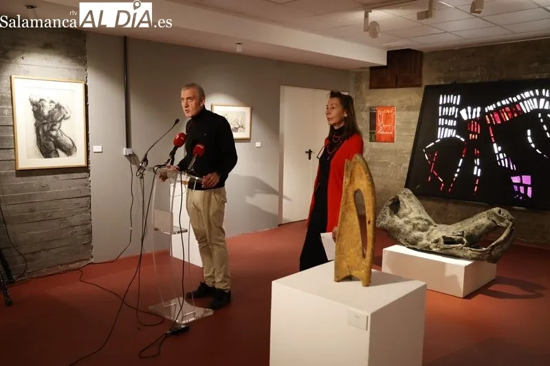 Exposición temporal 'Esencial', dedicada a José Luis Núñez Solé, en el Palacio Episcopal. Foto: David Sañudo