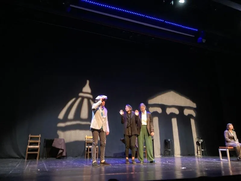 'Un marziano a Roma', de la compañía Gli Improvvisati, en el teatro Juan del Enzina