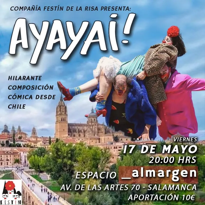 Foto 2 - La gira de la compa&ntilde;&iacute;a de payasos de Chile, Fest&iacute;n de la Risa, llega a Salamanca
