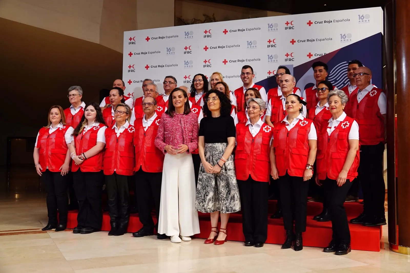 La Reina Letizia en el acto conmemorativo del 'Día Mundial de la Cruz Roja y la Media Luna Roja', en Oviedo, Asturias Foto: XUAN CUETO / EUROPA PRESS