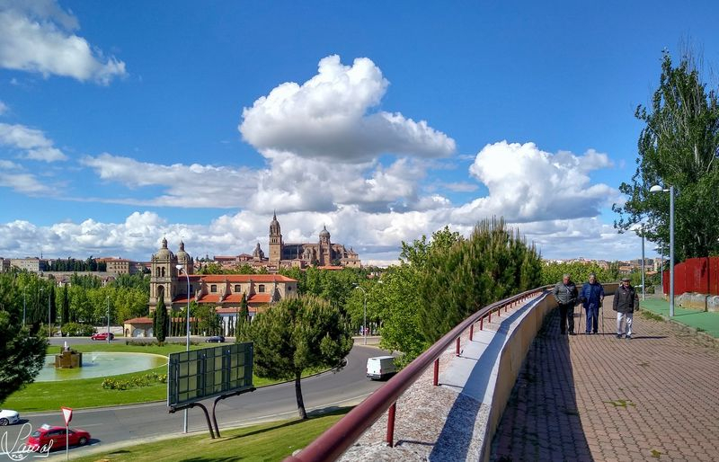 Salamanca, junto a la glorieta de Vettones y Vacceos