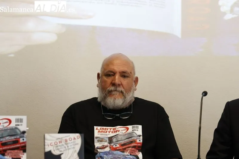 Presentación en el Museo de Automoción la revista 'Límite Motor' y el libro 'ICON ROAD', de Daniel Hasselberger. Foto: David Sañudo