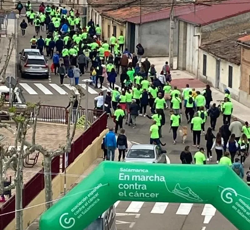 I Marcha Contra el Cáncer de Castellanos de Moriscos