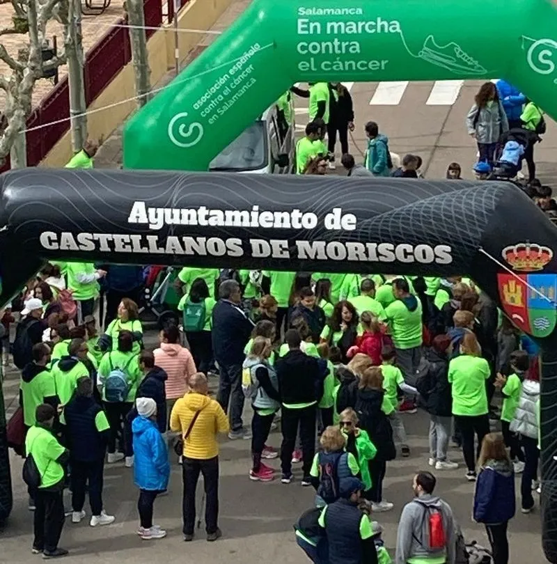 I Marcha Contra el Cáncer de Castellanos de Moriscos