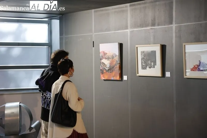 El Museo de Historia de la Automoción de Salamanca (MHAS) ofrece a sus visitantes hasta el día 23 de junio la exposición Arte y Automoción: ‘Bunker’. Foto: David Sañudo
