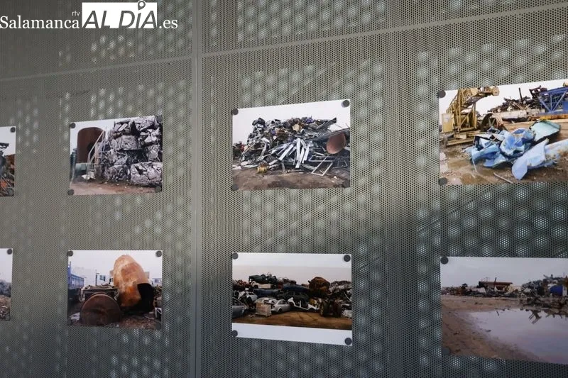 El Museo de Historia de la Automoción de Salamanca (MHAS) ofrece a sus visitantes hasta el día 23 de junio la exposición Arte y Automoción: ‘Bunker’. Foto: David Sañudo
