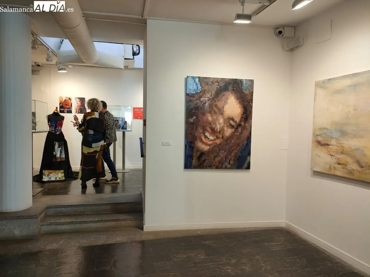 Inauguración de la exposición de obras de la XXVII Premios San Marcos en la Sala Salina. Foto: R. M. García