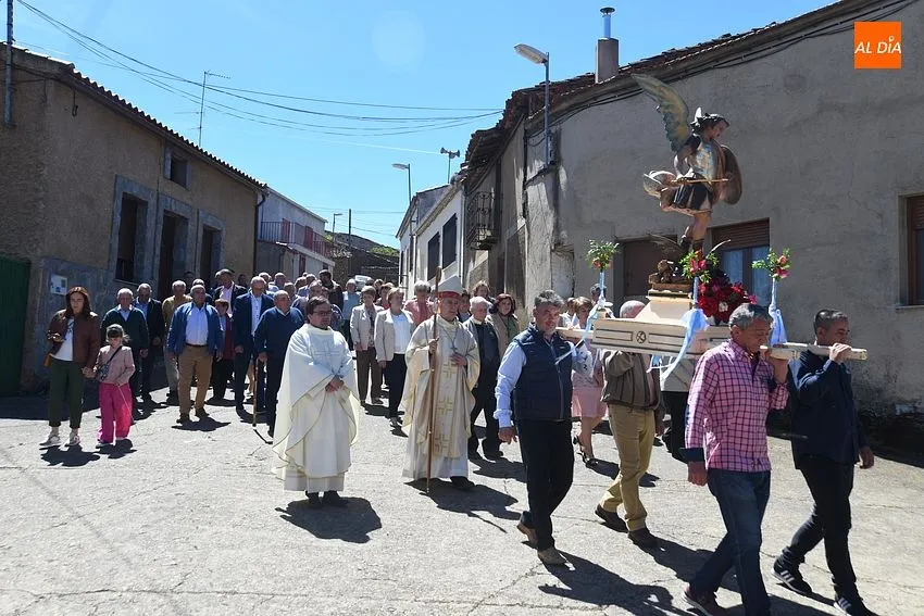 Procesión SAn Miguel Arcángel La Atalaya/ Fotos: Adrián M.Pastor