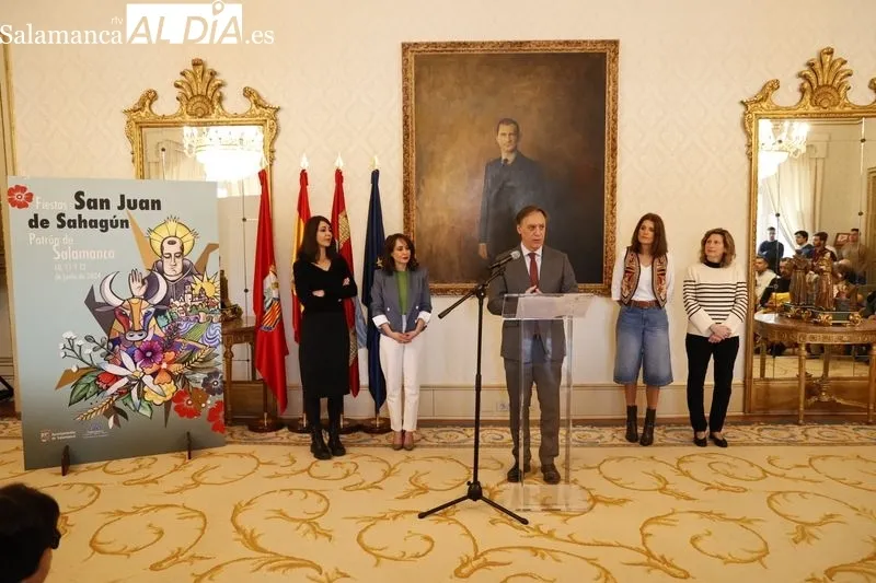 Presentación de las Fiestas de San Juan de Sahagún en el Ayuntamiento de Salamanca