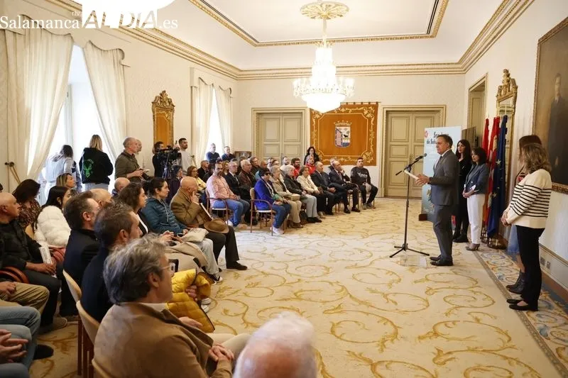 Presentación de las Fiestas de San Juan de Sahagún en el Ayuntamiento de Salamanca
