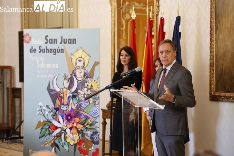 Presentación de las Fiestas de San Juan de Sahagún en el Ayuntamiento de Salamanca