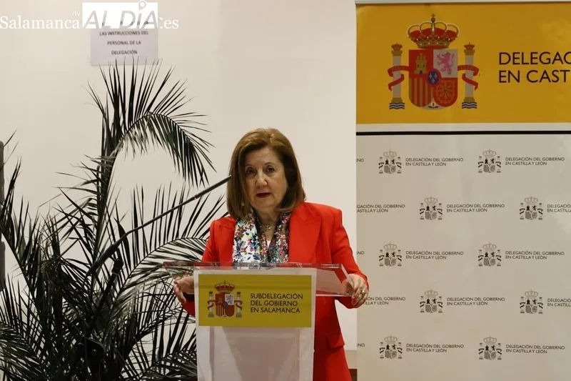 Toma posesión como nueva Subdelegada del Gobierno en Salamanca de Rosa María López. Foto: David Sañudo