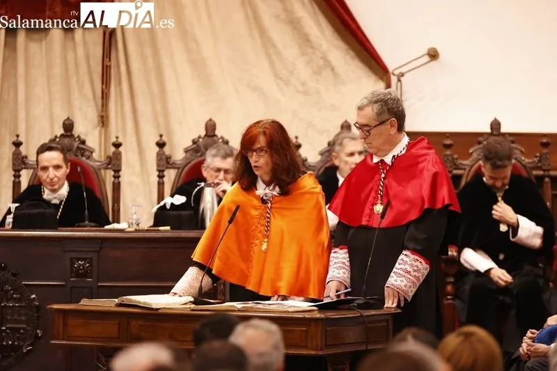Acto de la toma de posesión de Juan Manuel Corchado como rector de la USAL | FOTOS: David Sañudo 