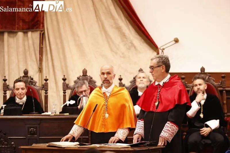 Acto de la toma de posesión de Juan Manuel Corchado como rector de la USAL | FOTOS: David Sañudo 