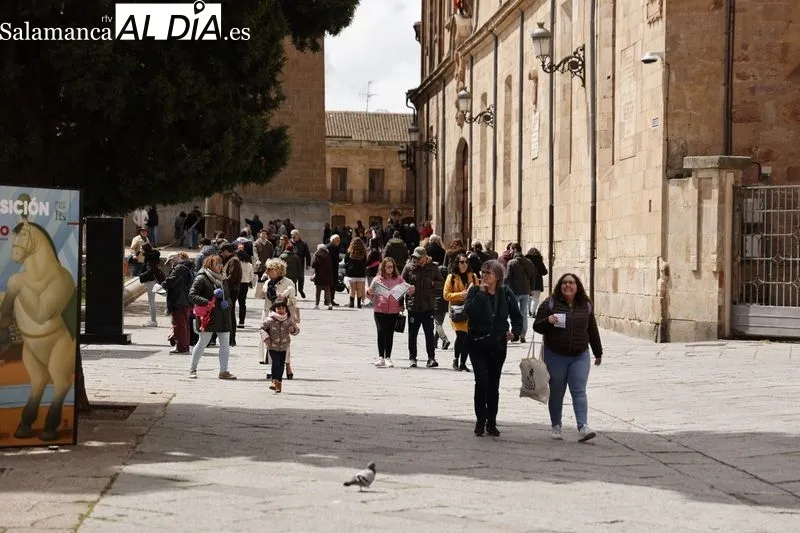 Así se encontraba Salamanca en la mañana de este miércoles festivo | FOTOS: David Sañudo 