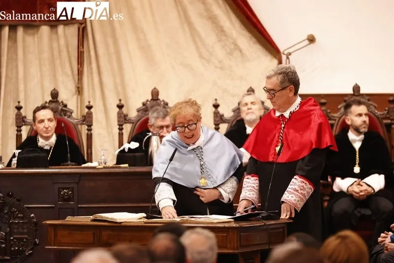 Acto de la toma de posesión de Juan Manuel Corchado como rector de la USAL | FOTOS: David Sañudo 