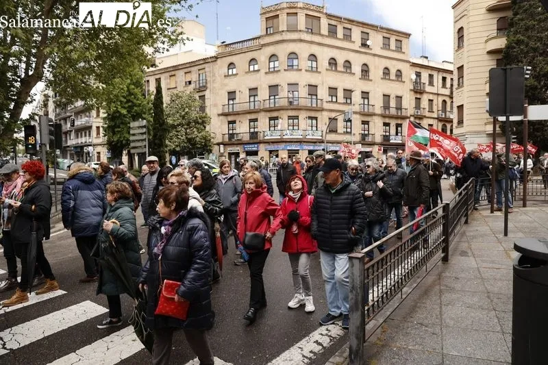 Manifestación por el Día del Trabajador en Salamanca | FOTOS: David Sañudo