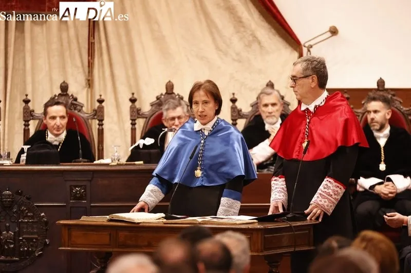Acto de la toma de posesión de Juan Manuel Corchado como rector de la USAL | FOTOS: David Sañudo 