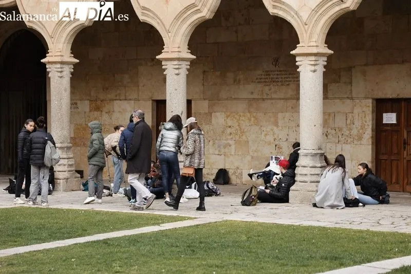 Así se encontraba Salamanca en la mañana de este miércoles festivo | FOTOS: David Sañudo 
