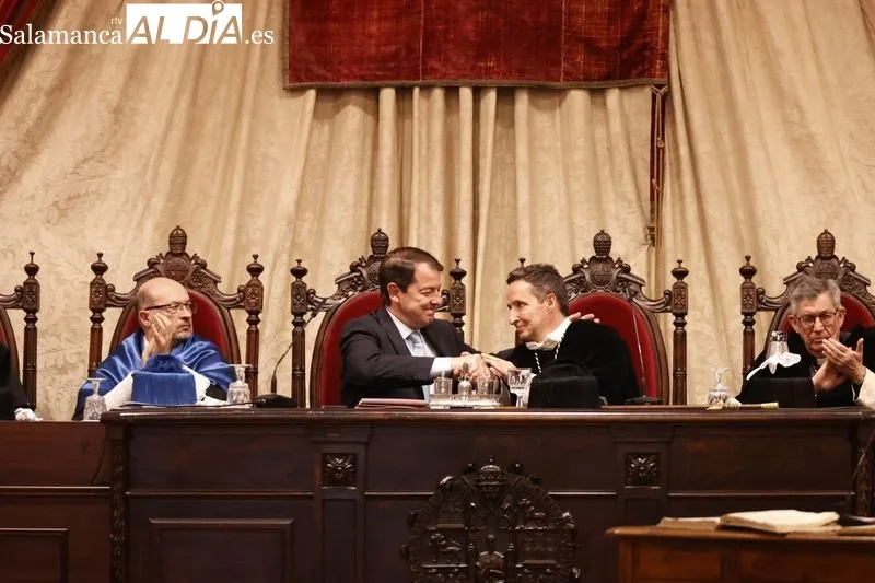 Acto de la toma de posesión de Juan Manuel Corchado como rector de la USAL | FOTOS: David Sañudo 