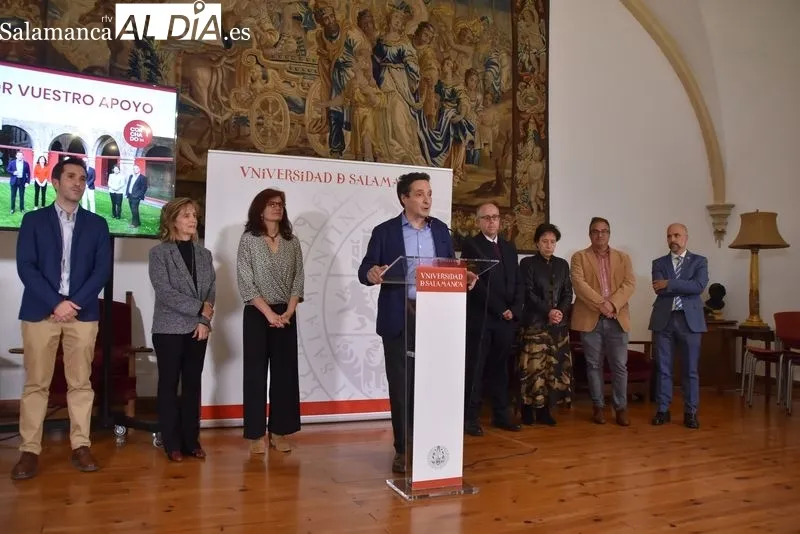 Corchado, nuevo rector de la Universidad de Salamanca | FOTOS: Vanesa Martins