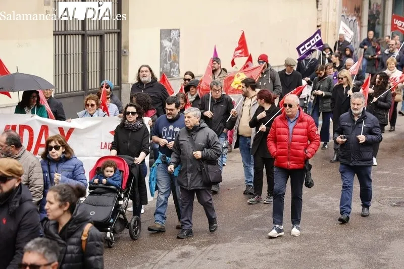 Manifestación por el Día del Trabajador en Salamanca | FOTOS: David Sañudo