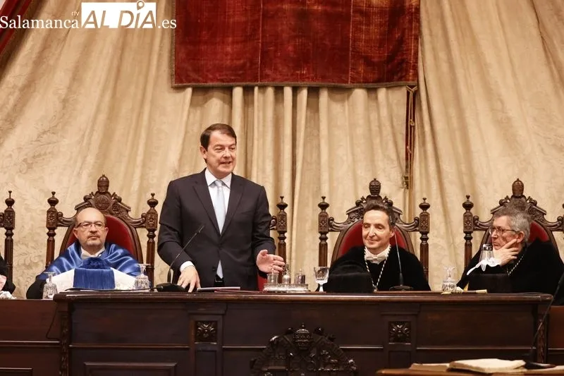 Acto de la toma de posesión de Juan Manuel Corchado como rector de la USAL | FOTOS: David Sañudo 
