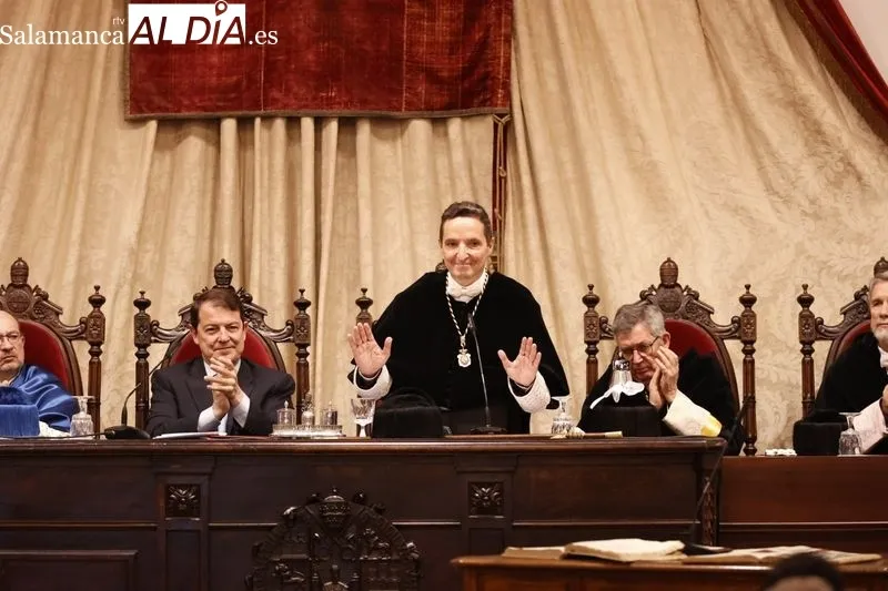 Acto de la toma de posesión de Juan Manuel Corchado como rector de la USAL | FOTOS: David Sañudo 