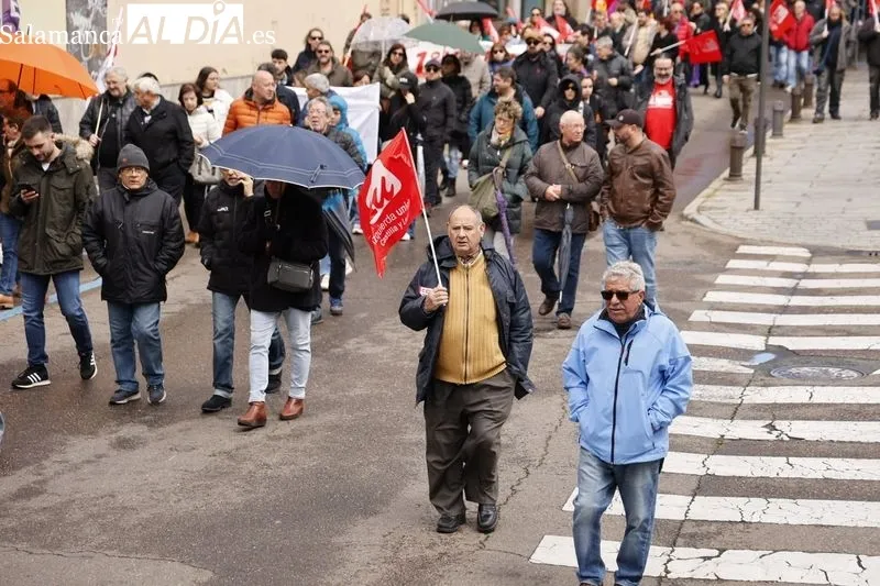 Manifestación por el Día del Trabajador en Salamanca | FOTOS: David Sañudo