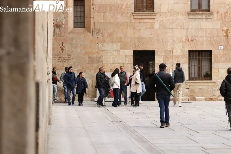Así se encontraba Salamanca en la mañana de este miércoles festivo | FOTOS: David Sañudo 