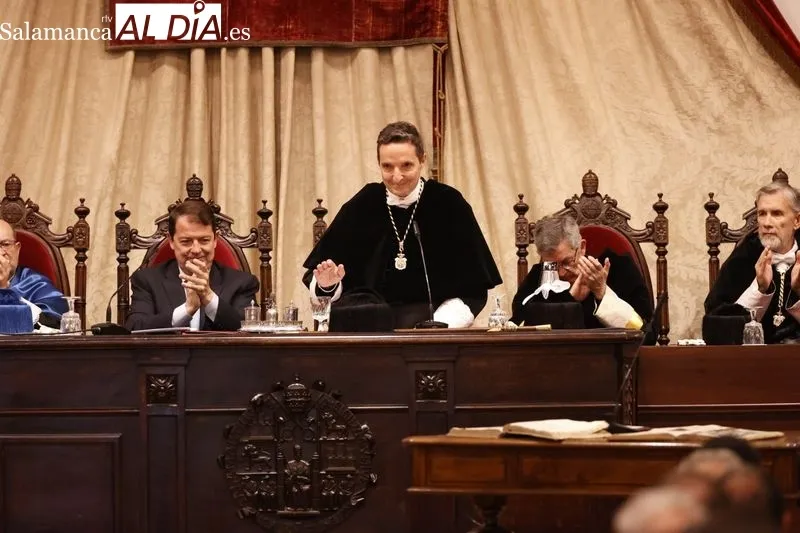 Acto de la toma de posesión de Juan Manuel Corchado como rector de la USAL | FOTOS: David Sañudo 