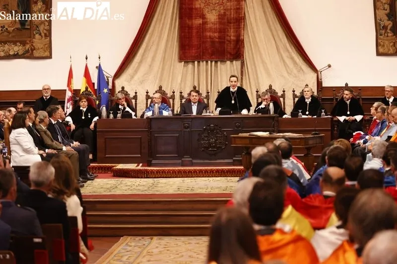 Acto de la toma de posesión de Juan Manuel Corchado como rector de la USAL | FOTOS: David Sañudo 