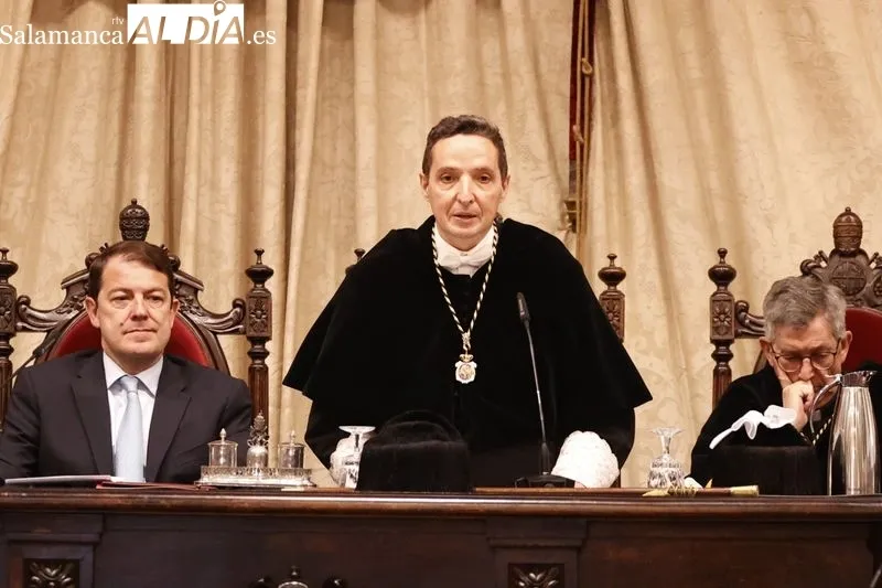Acto de la toma de posesión de Juan Manuel Corchado como rector de la USAL | FOTOS: David Sañudo 