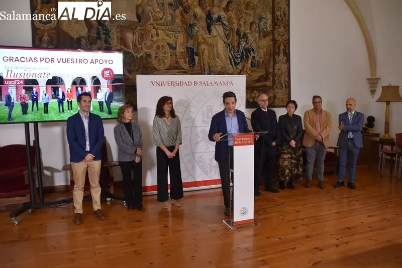 Corchado, nuevo rector de la Universidad de Salamanca | FOTOS: Vanesa Martins