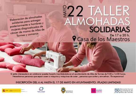 Taller de almohadas solidarias en la Casa Molino | Imagen 1