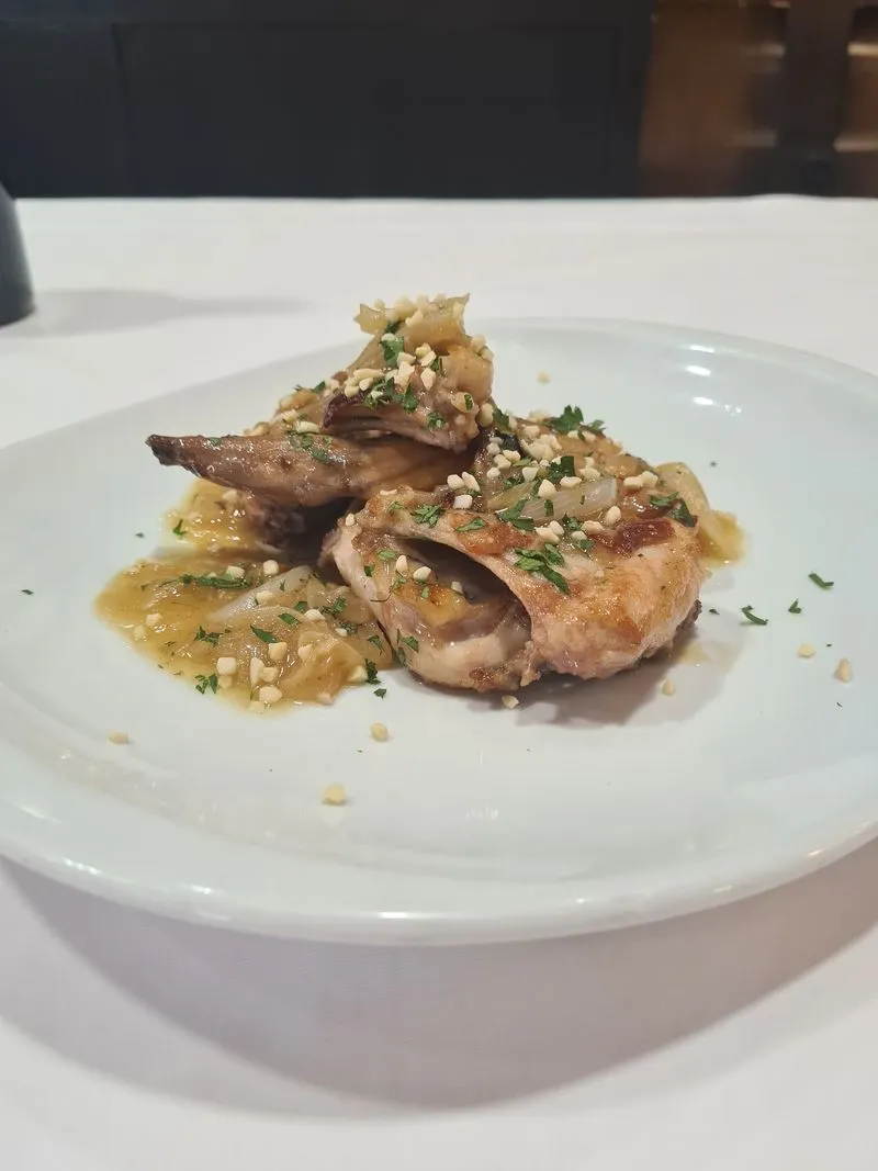 Uno de los platos de este menú del Siglo de Oro