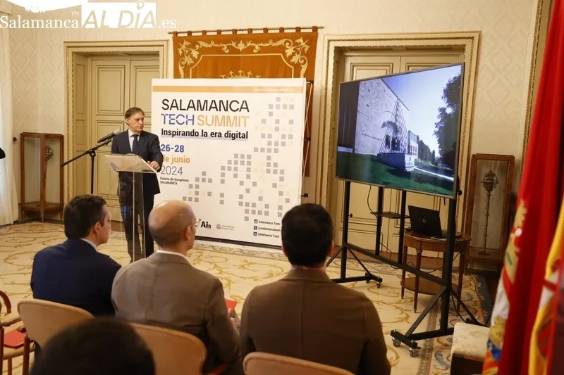 Presentación del congreso Salamanca Tech Summit. Fotos: David Sañudo.