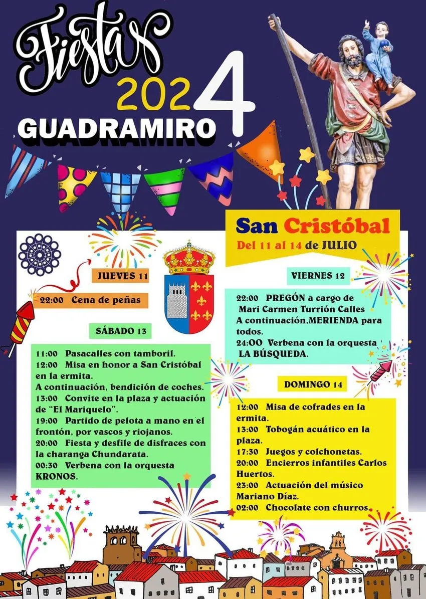 Foto 2 - Los vecinos de Guadramiro disfrutar&aacute;n de un amplio y variado programa para celebrar sus fiestas patronales