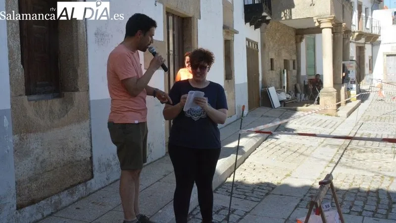 La prueba de orientación se celebró en el laberinto montado en la Plaza