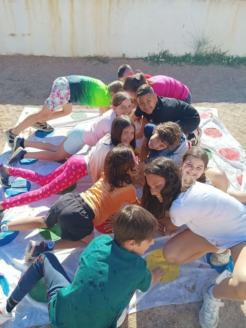 Fin de curso en el Colegio Antonio Machado.
